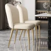 Ghế ăn Italy Ghế Ăn Cao Cấp Hiện Đại Đơn Giản gia đình Tựa Lưng Phân Thép không gỉ Khách sạn Lưới Đỏ Thiết Kế Ghế