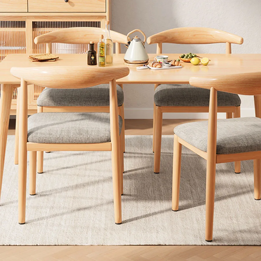 Ghế Ăn Kim Loại Phong Cách Phong cách châu Âu Lưng Gỗ Châu Âu Nhà Bếp Nhỏ Vanity Ghế Lounge Ergonomic Sandalye Nội Thất ng Nhà - Hình 4 Ghế Ăn Kim Loại Phong Cách Phong cách châu Âu Lưng Gỗ Châu Âu Nhà Bếp Nhỏ Vanity Ghế Lounge Ergonomic Sandalye Nội Thất ng Nhà - Hình 4
