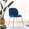 Ghế ăn Màu Xanh Sang Trọng Ghế Ăn Hiện Đại Nhà Bếp Sang Trọng Ghế Phòng Khách Bàn Trang Điểm Chaise Salle Manger Nội Thất Gia Đình A2