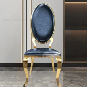 Ghế Ăn Mềm Phong cách châu Âu Cho Nhà Bếp gia đình Phòng Ăn Ghế Nhà Hàng Sáng Tạo Văn Phòng Đàm Phán Ghế Ăn Tựa Lưng