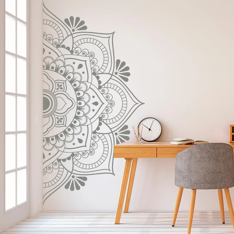 Ghế ăn Một Nửa Mandala Decal Dán Tường Vinyl Dán Đầu Giường Master Phòng Ngủ Boho Bohemian Trang Trí Tập Yoga Phòng Thu Vật Trang Trí Trang Trí MT36 Ghế ăn Một Nửa Mandala Decal Dán Tường Vinyl Dán Đầu Giường Master Phòng Ngủ Boho Bohemian Trang Trí Tập Yoga Phòng Thu Vật Trang Trí Trang Trí MT36