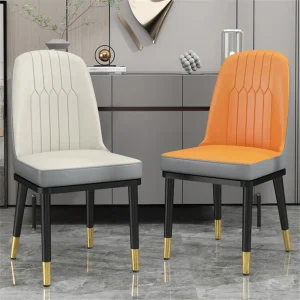 Ghế ăn nhà bếp bằng da Nội thất sang trọng hiện đại Ghế nhà hàng giá rẻ Thoải mái đầy màu sắc Ghế phòng khách nhà hàng khách sạn - Hình 3