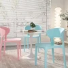 Ghế ăn Nhà Bếp Châu Âu Ghế Ăn Hiện Đại Nhà Sang Trọng Phong cách châu Âu Ghế Ăn Nhựa Hợp Thời Trang Đẹp Sillas De Comedor Nội Thất