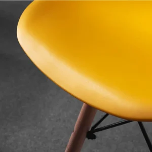 Ghế ăn Nhà Bếp Trắng Ghế Ăn Phong cách châu Âu Vanity Ghế Ăn Bằng Nhựa Thiết Kế Tầng Muebles Para El Hogar Bộ Nội Thất - Hình 3