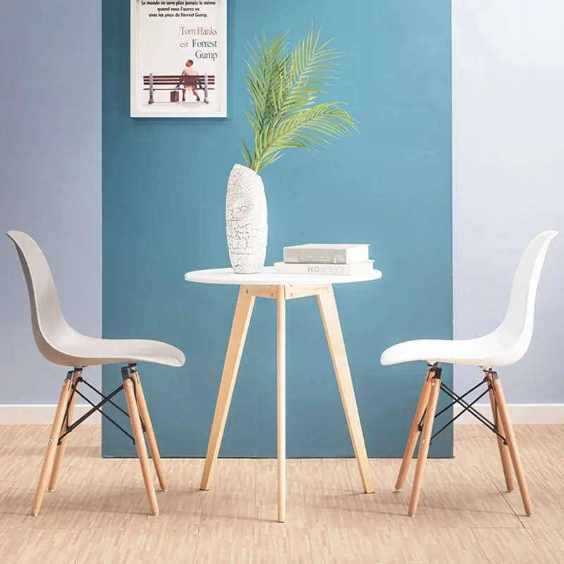 Ghế ăn Nhà Bếp Trắng Ghế Ăn Phong cách châu Âu Vanity Ghế Ăn Bằng Nhựa Thiết Kế Tầng Muebles Para El Hogar Bộ Nội Thất - Hình 4 Ghế ăn Nhà Bếp Trắng Ghế Ăn Phong cách châu Âu Vanity Ghế Ăn Bằng Nhựa Thiết Kế Tầng Muebles Para El Hogar Bộ Nội Thất - Hình 4