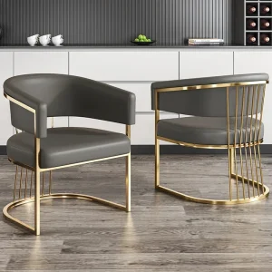 Ghế ăn Nhà hàng Cánh Tay Ghế Ăn Vanity Ban Công Văn Phòng Phong cách châu Âu Ghế Ăn Thư Giãn Đám Cưới Hiện Đại Sillas Comedor Nội Thất Gia Đình BL50DC