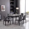 Ghế ăn Nhà Hàng Ghế Ăn Ngoài Trời Phòng Khách Bằng Gỗ Thư Giãn Da PU Ghế Ăn Tiệc Cưới Tân La Comedor Nội Thất BL50CY