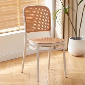 Ghế ăn Nhà Hàng Mây Trắng Ghế Ngoài Trời Phong cách châu Âu Bàn Bếp Ghế Ăn Thay Đồ Sillas Para Eventos Nội Thất Phòng Khách - Hình 3