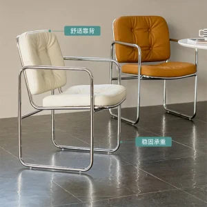 Ghế ăn Nhà Hàng Phong cách châu Âu Ghế Ăn Nhà Bếp Tiệc Văn Phòng Vanity Ghế Ăn Cưới Hiện Đại Sillas Comedor Nội Thất Gia Đình BL50DC - Hình 2