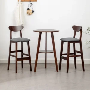 Ghế ăn Nhà Thiết Kế Ăn Sáng Ghế Bar Cafe Tựa Lưng Phòng Ngủ Gỗ Thương Mại Ăn Bàn Tiếp Tân Bàn Ghế Bar Banqueta Nội Thất Hiện Đại - Hình 4