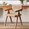 Ghế ăn Nhà Thiết Kế Ghế Ăn Bằng Gỗ Phong cách châu Âu ng Nhà Phòng Khách Hiện Đại Thay Đồ Tay Chaises Salle Manger Nội Thất Gia Đình A2