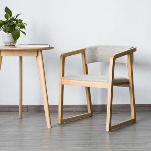 Ghế ăn Nhà Thiết Kế Ghế Ăn Chaise Lounge Nhà Bếp Hiện Đại Ghế Ăn Gỗ Chắc Chắn Tân La Plegable Ghế Phòng Khách GPF30XP - Hình 2