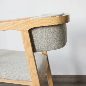 Ghế ăn Nhà Thiết Kế Ghế Ăn Chaise Lounge Nhà Bếp Hiện Đại Ghế Ăn Gỗ Chắc Chắn Tân La Plegable Ghế Phòng Khách GPF30XP - Hình 3