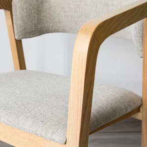 Ghế ăn Nhà Thiết Kế Ghế Ăn Chaise Lounge Nhà Bếp Hiện Đại Ghế Ăn Gỗ Chắc Chắn Tân La Plegable Ghế Phòng Khách GPF30XP - Hình 4