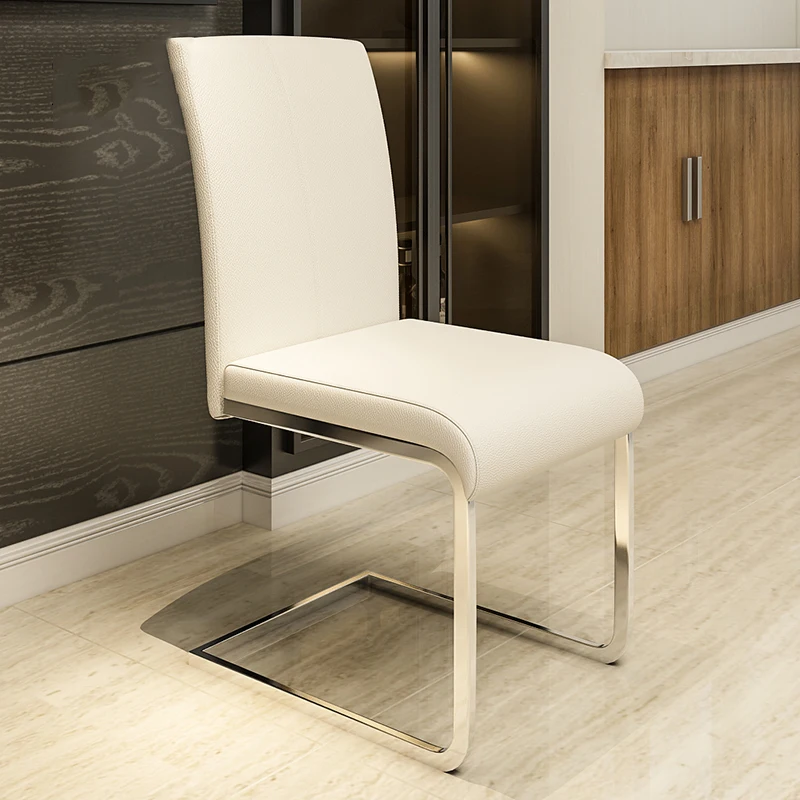 Ghế ăn Nhà Thiết Kế Ghế Ăn Da Throne Chaise Lounge Kim Loại Ghế Phòng Khách Muebles Stoel Lounge Nội Thất Suite - Hình 2 Ghế ăn Nhà Thiết Kế Ghế Ăn Da Throne Chaise Lounge Kim Loại Ghế Phòng Khách Muebles Stoel Lounge Nội Thất Suite - Hình 2