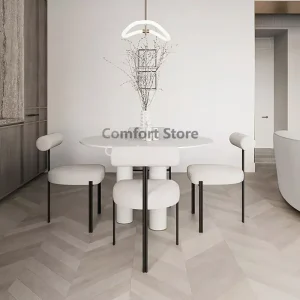 Ghế ăn Nhà Thiết Kế Nhà Bếp Phòng Ngủ Ghế Ăn Phong cách châu Âu Tủ Áo Salon Văn Phòng Ghế Ăn Cao Cấp Kim Loại Độc Đáo Chaise Nội Thất Gia Đình WKYZ