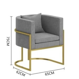 Ghế ăn Nhà Thiết Kế Salon Ghế Ăn Giọng Phong cách châu Âu Ban Công Cưới Ghế Chơi Game Phòng Ngủ Hiện Đại Cadeiras De Jantar Nội Thất Gia Đình DC031 - Hình 2