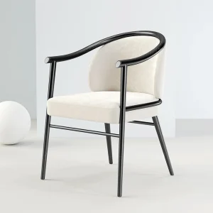 Ghế ăn Nhà Thiết Kế Trắng Ghế Ăn Di Động Hiện Đại Cưới Thoải Mái Ghế Salon Dự Tiệc Juegos De Comedor Nội Thất Gia Đình CY50DC - Hình 2