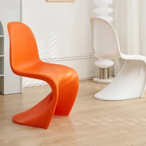 Ghế Ăn Nhựa Thiết Kế Di Động Accent Bếp Ban Công Ghế Vanity Đảng Ngoài Trời Sillas De Comedor Nội Thất Gia Đình DC-311 - Hình 3