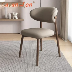 Ghế ăn Óc Chó Tủ Áo Ghế Ăn Gỗ Sofa Nhật Bản Thiết Kế Lãng Mạn Giọng Ghế Tựa Lưng Sessel Cadeira Nội Thất Phòng Khách - Hình 2