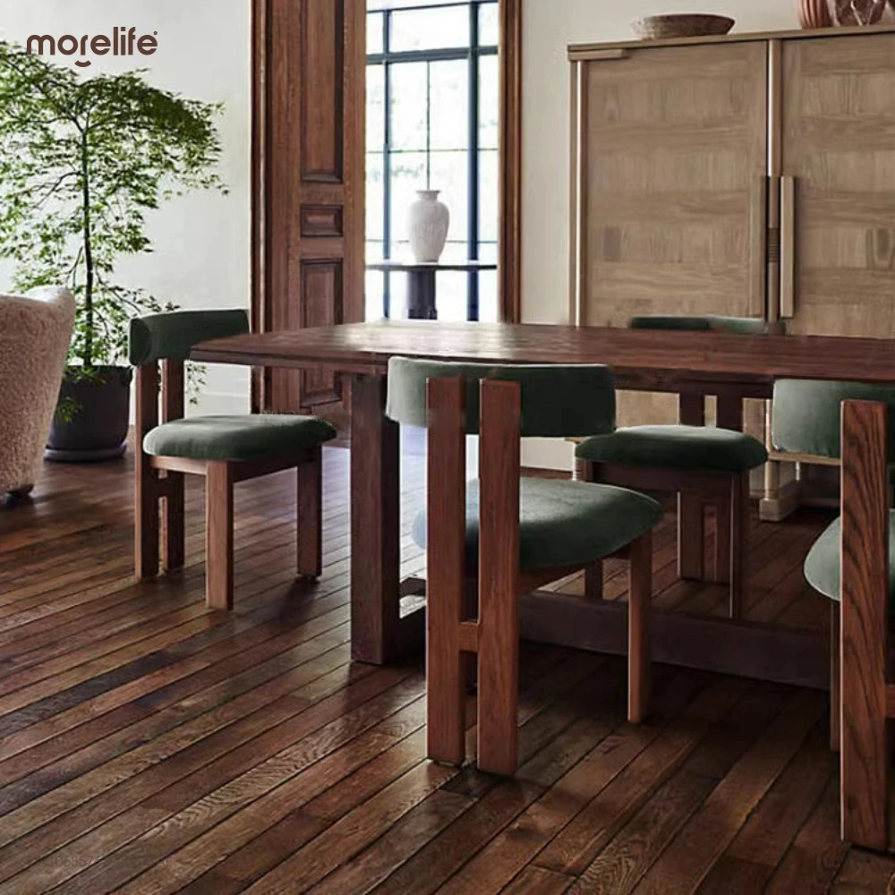 Ghế ăn Pháp Re Đơn Giản Ghế Ăn Gỗ Chắc Chắn Phòng Chờ Tựa Lưng Ghế Thay Đồ Mềm Nhà Thiết Kế Câu Lạc Bộ Cafe Ghế Ăn Nội Thất - Hình 4 Ghế ăn Pháp Re Đơn Giản Ghế Ăn Gỗ Chắc Chắn Phòng Chờ Tựa Lưng Ghế Thay Đồ Mềm Nhà Thiết Kế Câu Lạc Bộ Cafe Ghế Ăn Nội Thất - Hình 4