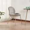 Ghế ăn Phong cách châu Âu Ghế Ăn Cao Cấp Phòng Khách Vanity Tiệc Công Thái Ghế Ăn Phòng Ngủ Đơn Giản Sillas Chaise Salle Máng Cỏ