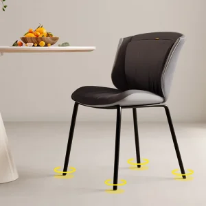 Ghế ăn Phong cách châu Âu Ghế Ăn Di Động Accent Throne Phòng Ngủ Nhà Thiết Kế Ghế Ngoài Trời Khách sạn Hiên Chaise Salle Manger Nội Thất Gia Đình CY50DC - Hình 3