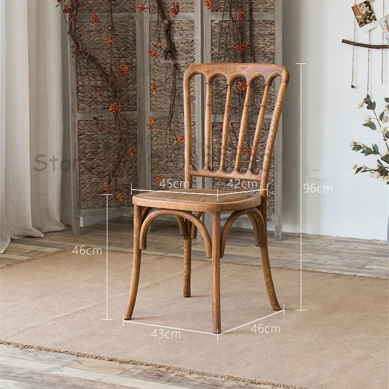 Ghế ăn Phong cách châu Âu Ghế Ăn Nước Mỹ Re Ghế Phòng Khách Nhà Tựa Lưng Ghế Ăn Bằng Gỗ Đơn Giản Tại Nhà Nội Thất Nhà Bếp - Hình 2 Ghế ăn Phong cách châu Âu Ghế Ăn Nước Mỹ Re Ghế Phòng Khách Nhà Tựa Lưng Ghế Ăn Bằng Gỗ Đơn Giản Tại Nhà Nội Thất Nhà Bếp - Hình 2