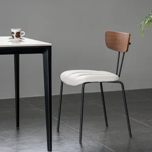 Ghế ăn Phong cách châu Âu Giọng Ghế Ăn Re Bếp Dự Tiệc Thiết Kế Thanh Phân Da Bàn Trượt Patin Sillas Comedor Sedie Ban Công Nội Thất - Hình 3
