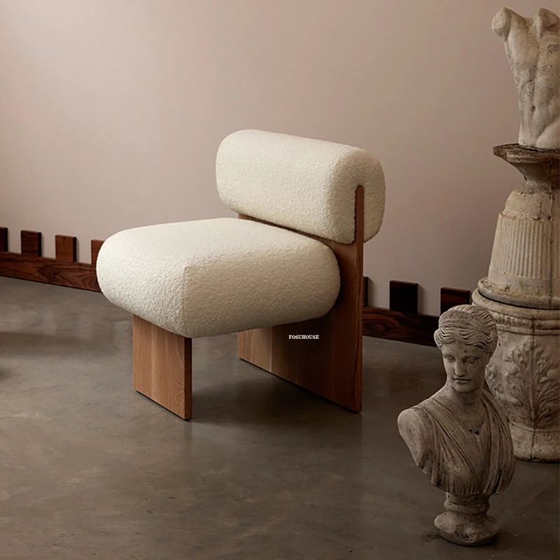 Ghế ăn Phong cách châu Âu Gỗ Chắc Chắn Ghế Ăn Cho Gia Đình Thịt Cừu Nhung Sofa Ghế Ăn Nhà Thiết Kế Giải Trí Sofa Lười Tựa Lưng Phòng Khách Ghế Bành - Hình 2 Ghế ăn Phong cách châu Âu Gỗ Chắc Chắn Ghế Ăn Cho Gia Đình Thịt Cừu Nhung Sofa Ghế Ăn Nhà Thiết Kế Giải Trí Sofa Lười Tựa Lưng Phòng Khách Ghế Bành - Hình 2