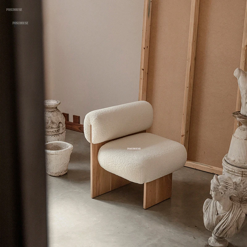 Ghế ăn Phong cách châu Âu Gỗ Chắc Chắn Ghế Ăn Cho Gia Đình Thịt Cừu Nhung Sofa Ghế Ăn Nhà Thiết Kế Giải Trí Sofa Lười Tựa Lưng Phòng Khách Ghế Bành - Hình 3 Ghế ăn Phong cách châu Âu Gỗ Chắc Chắn Ghế Ăn Cho Gia Đình Thịt Cừu Nhung Sofa Ghế Ăn Nhà Thiết Kế Giải Trí Sofa Lười Tựa Lưng Phòng Khách Ghế Bành - Hình 3