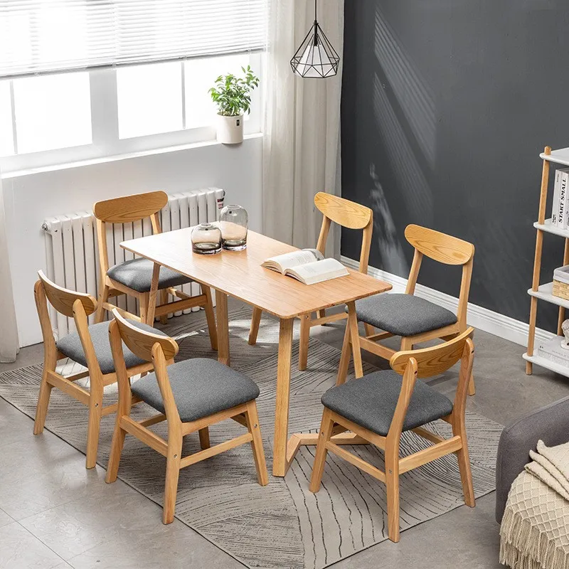 Ghế ăn Phong cách châu Âu ModernSolid Gỗ Ghế Ăn Cho Nội Thất Phòng Ăn Phòng Khách Phòng Ngủ Gỗ Tựa Lưng Ghế Có Đệm - Hình 2 Ghế ăn Phong cách châu Âu ModernSolid Gỗ Ghế Ăn Cho Nội Thất Phòng Ăn Phòng Khách Phòng Ngủ Gỗ Tựa Lưng Ghế Có Đệm - Hình 2