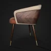 Ghế ăn Phong cách châu Âu Nhà Hàng Ghế Ăn gia đình Da Cadeira Muebles Giải Trí Sillas Para Comedor Стулья для кухни Nội Thất Gia Đình