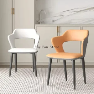 Ghế ăn Phong cách châu Âu Nhà Thiết Kế Ghế Ăn Phòng Ngủ Hiện Đại Tiệc Khách sạn Ghế Bàn Bếp Ngoài Trời Sillas De Comedor Nội Thất Gia Đình CY50DC - Hình 2