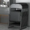Ghế ăn Phong cách châu Âu Phòng Ngủ Ghế Ăn Nhà Bếp Gấp Máy Tính Kim Loại Đảng Tủ Áo Ghế Ăn Salon Văn Phòng Hiện Đại Stuhl Nội Thất Gia Đình