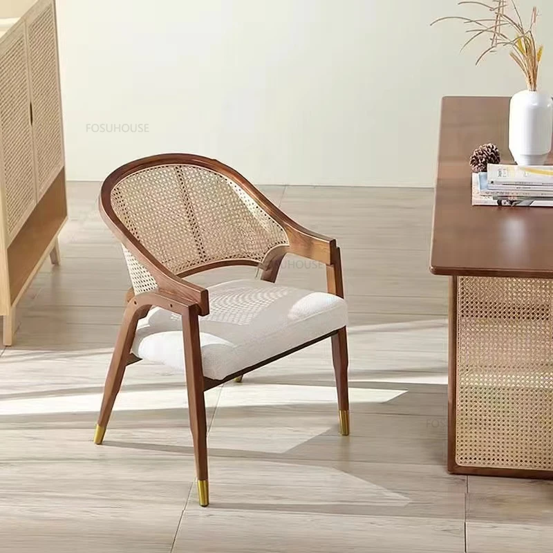 Ghế ăn Phong cách châu Âu Re Ghế Ăn Nội Thất Gia Đình Gỗ Chắc Chắn Mây Ghế Giải Trí Cafe Nhà Hàng Ghế Bành Thiết Kế Ghế Sofa Đơn - Hình 2 Ghế ăn Phong cách châu Âu Re Ghế Ăn Nội Thất Gia Đình Gỗ Chắc Chắn Mây Ghế Giải Trí Cafe Nhà Hàng Ghế Bành Thiết Kế Ghế Sofa Đơn - Hình 2