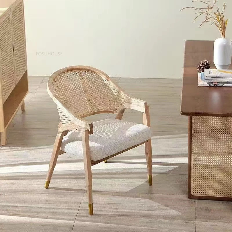 Ghế ăn Phong cách châu Âu Re Ghế Ăn Nội Thất Gia Đình Gỗ Chắc Chắn Mây Ghế Giải Trí Cafe Nhà Hàng Ghế Bành Thiết Kế Ghế Sofa Đơn - Hình 3 Ghế ăn Phong cách châu Âu Re Ghế Ăn Nội Thất Gia Đình Gỗ Chắc Chắn Mây Ghế Giải Trí Cafe Nhà Hàng Ghế Bành Thiết Kế Ghế Sofa Đơn - Hình 3