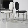 Ghế ăn Phong cách châu Âu Vintage Ghế Ăn Hợp Thời Trang Châu Âu Sang Trọng Bọc Ghế Ăn Hiện Đại Đẹp Sillas De Comedor Nội Thất Gia Đình