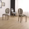Ghế ăn Phong cách dân tộc Sáng tạo Ghế ăn gỗ nguyên khối Mỹ tùy chỉnh Ghế bành cổ điển Nội thất phòng ăn Khách sạn B&B Ghế ăn Y