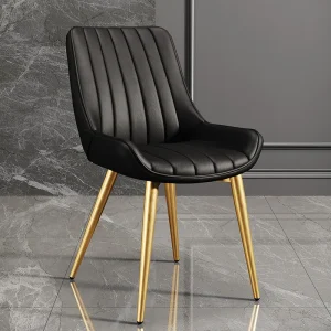 Ghế ăn Phòng Chờ Hiện Đại Ghế Ăn Phong cách châu Âu Phòng Khách Trang Điểm Vàng Thiết Kế Salon Ghế Văn Phòng Sang Trọng Văn Phòng Sandalyeler Nội Thất Gia Đình - Hình 2