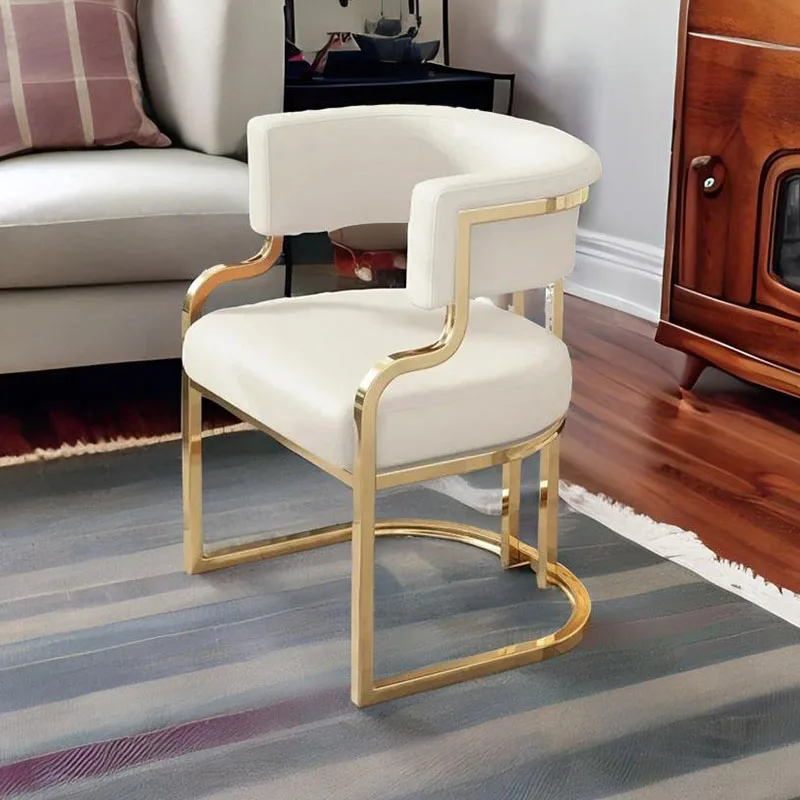 Ghế ăn Phòng Khách Giọng Ghế Ăn Vanity Phong cách châu Âu Hiện Đại Công Thái Ghế Ăn Salon Cao Cấp Sillas Para Eventos Nội Thất Gia Đình - Hình 4 Ghế ăn Phòng Khách Giọng Ghế Ăn Vanity Phong cách châu Âu Hiện Đại Công Thái Ghế Ăn Salon Cao Cấp Sillas Para Eventos Nội Thất Gia Đình - Hình 4