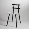 Ghế ăn Quầy Bếp Acrylic Ghế Ăn Ngoài Trời Thiết Kế Đen Ghế Ăn Cao Cấp Công Thái ng Suốt Cadeira Nội Thất Gia Đình Fg071