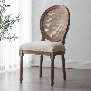 Ghế ăn Re Nhà Bếp Cao Cấp Ghế Gỗ Mây Giữa Thế Kỷ Hiện Đại Ghế Phòng Ăn Thiết Kế Sedie Cucina Nội Thất Nhà Hàng MQ50CY - Hình 4