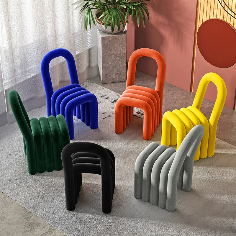 Ghế ăn Sáng Tạo Phong cách châu Âu Rainbow Ghế Ăn Cho Phòng Ngủ Phòng Khách Trang Điểm Đầm Phân Hình Dạng Đặc Biệt Lambswool Trang Trí Nhà Ghế Ghế ăn Sáng Tạo Phong cách châu Âu Rainbow Ghế Ăn Cho Phòng Ngủ Phòng Khách Trang Điểm Đầm Phân Hình Dạng Đặc Biệt Lambswool Trang Trí Nhà Ghế