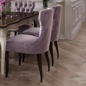 Ghế ăn Sang Trọng Hiện Đại Ghế Ăn Đẹp Châu Âu Phong cách châu Âu Hợp Thời Trang Ghế Ăn Phòng Ngủ Vintage Cadeiras De Jantar Nội Thất Gia Đình - Hình 2