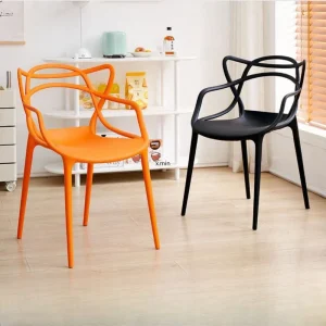 Ghế ăn Tai Mèo Ghế Nhựa Xếp Chồng Lên Nhau Cây Nho Đơn Giản Rỗng Tựa Lưng Tay Chờ Xếp Hàng Nội Thất Ghế Ăn