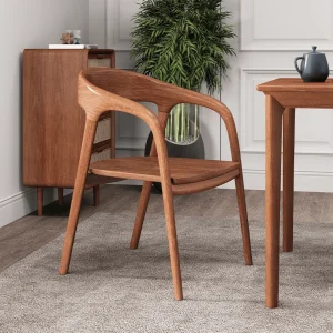 Ghế ăn Tay Ghế Ăn Gỗ Phong cách châu Âu Chất Lượng Hàng Đầu Văn Phòng Ghế Lounge Phòng Khách Phong Cách Trung Hoa Cadeira Ghế Gỗ Sồi - Hình 3