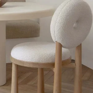 Ghế ăn Thiết Kế Bằng Gỗ Phong cách châu Âu Ghế Ăn Nhà Bếp Cafe Phòng Khách Công Thái Ghế Ăn Nhà Hàng Hiện Đại Nội Thất Cadeira MR50DC - Hình 4