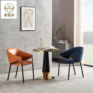 Ghế ăn Thiết Kế Italy Ghế Nhà Bếp Cao Cấp Tầng Phong cách châu Âu Ghế Phòng Ăn Thoải Mái Sedie Da Pranzo Nội Thất Nhà Bếp MQ50CY - Hình 2