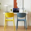 Ghế Ăn Thoải Mái Nhà Bếp Nhựa Châu Âu Ghế Ăn Phong cách châu Âu Hiện Đại Siêu Nhẹ Hợp Thời Trang Chaise Nội Thất Salle Manger